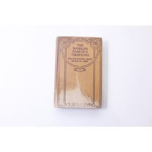 World's Famous Orations, 1900s, Volume 7, Europe, Sheet Music, ~ 250516-WH 252